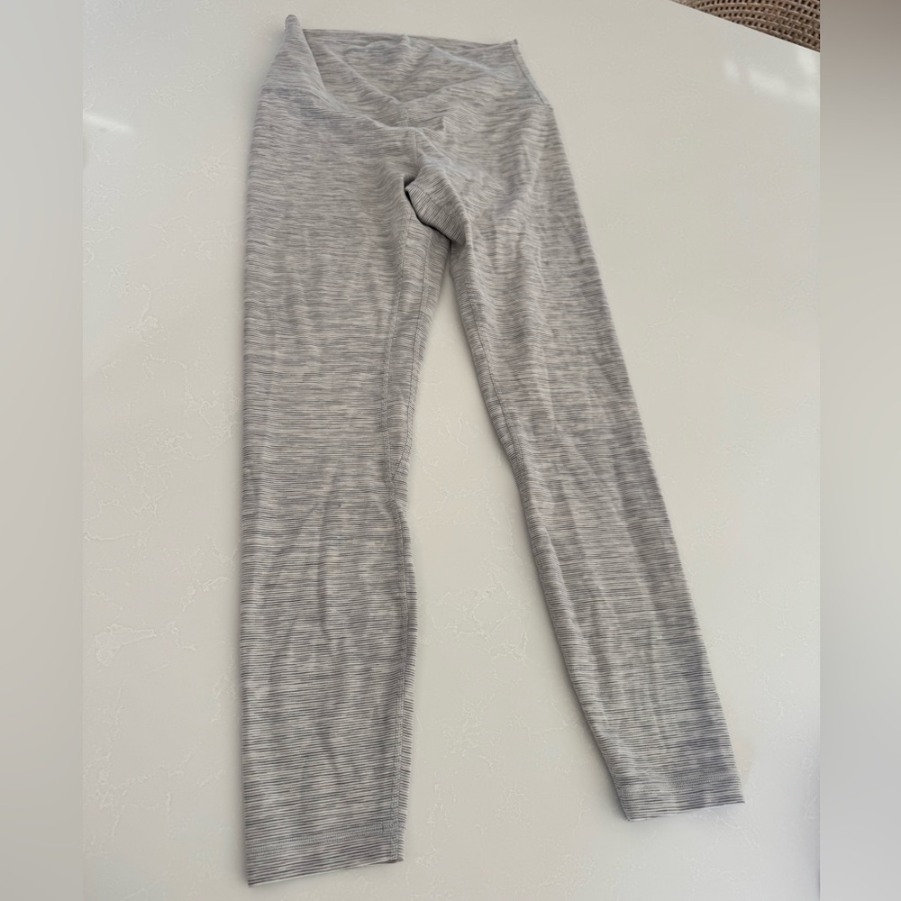 Lululemon Athletica Light Gray Leggings